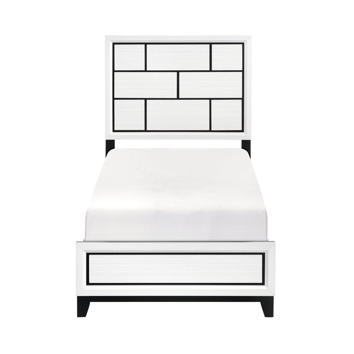 Davi White Bedroom Collection