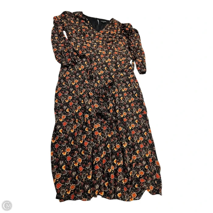 Dress Casual Maxi By Lane Bryant In Floral Print, Size: 16