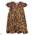 Dress Casual Maxi By Terra & Sky In Black & Brown, Size: 14