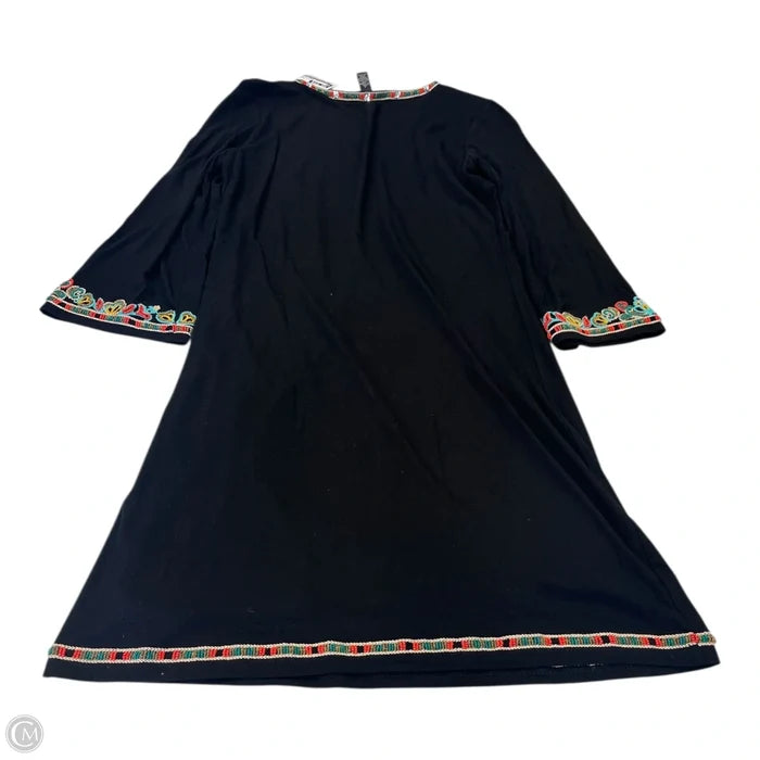 Dress Casual Midi By Inc In Black & Blue, Size: S