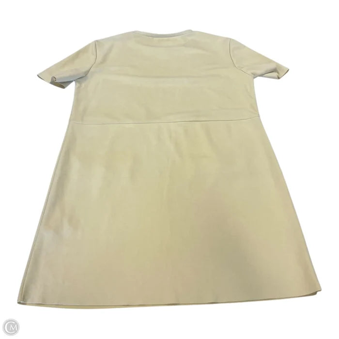 Dress Casual Midi By Zara In Yellow, Size: L