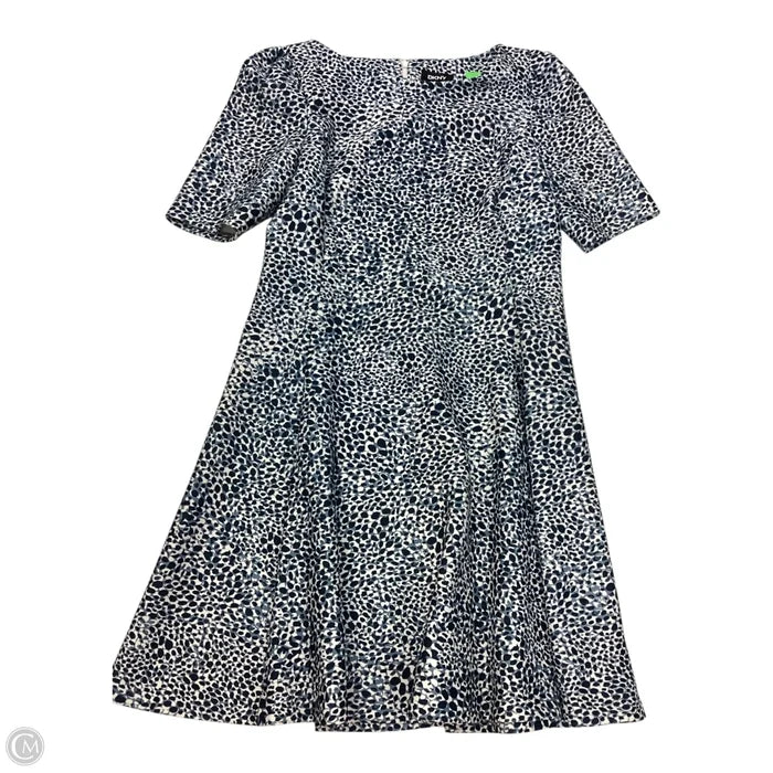 Dress Casual Short By Dkny In Blue & White, Size: 12