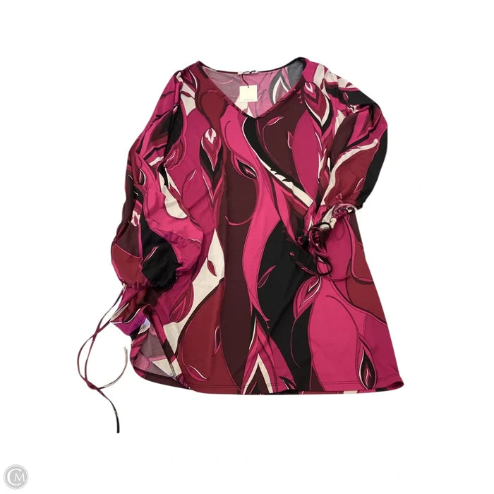 Dress Casual Short By Trina By Trina Turk In Multi-colored, Size: Xl