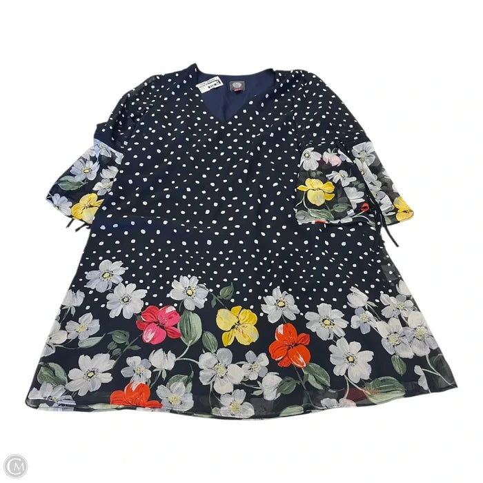 Dress Casual Short By Vince Camuto In Floral Print, Size: 10