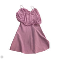 Dress Casual Short By Zara In Pink, Size: L