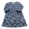 Dress Designer By Michael Kors In Blue & White, Size: L