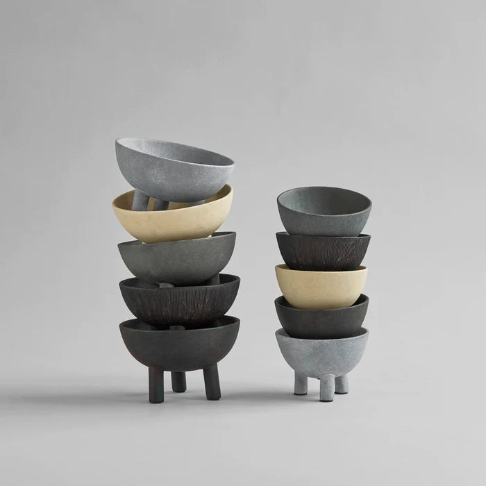 Duck Bowl, Mini - Dark Grey Decorative Bowl 101 Copenhagen
