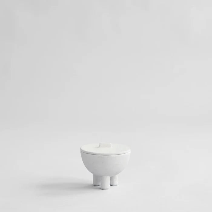 Duck Jar, Medio - Bone White Decorative Jar 101 Copenhagen