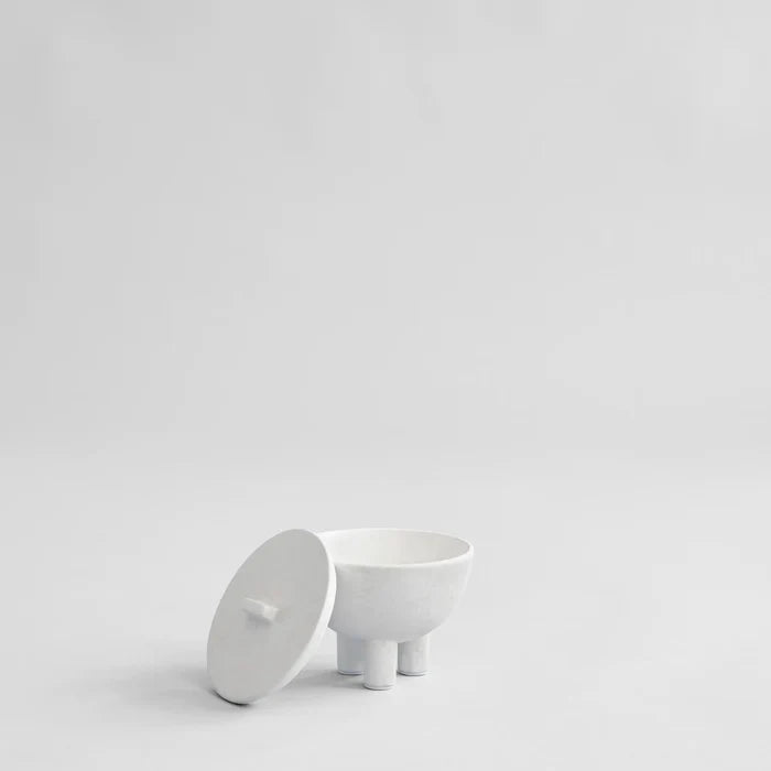 Duck Jar, Medio - Bone White Decorative Jar 101 Copenhagen