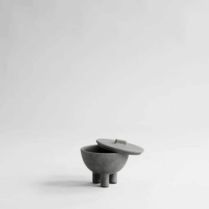 Duck Jar, Medio - Dark Grey Decorative Jar 101 Copenhagen