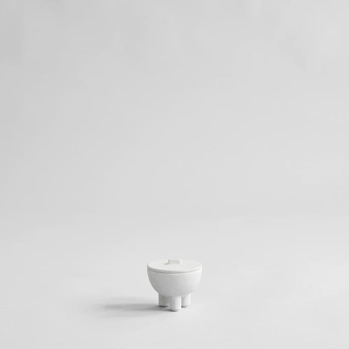 Duck Jar, Mini - Bone White Decorative Jar 101 Copenhagen