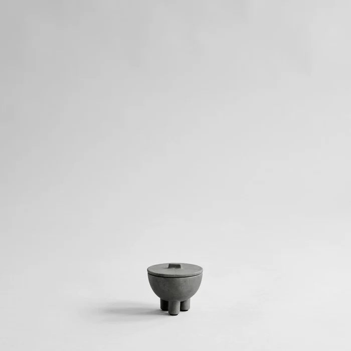 Duck Jar, Mini - Dark Grey Decorative Jar 101 Copenhagen