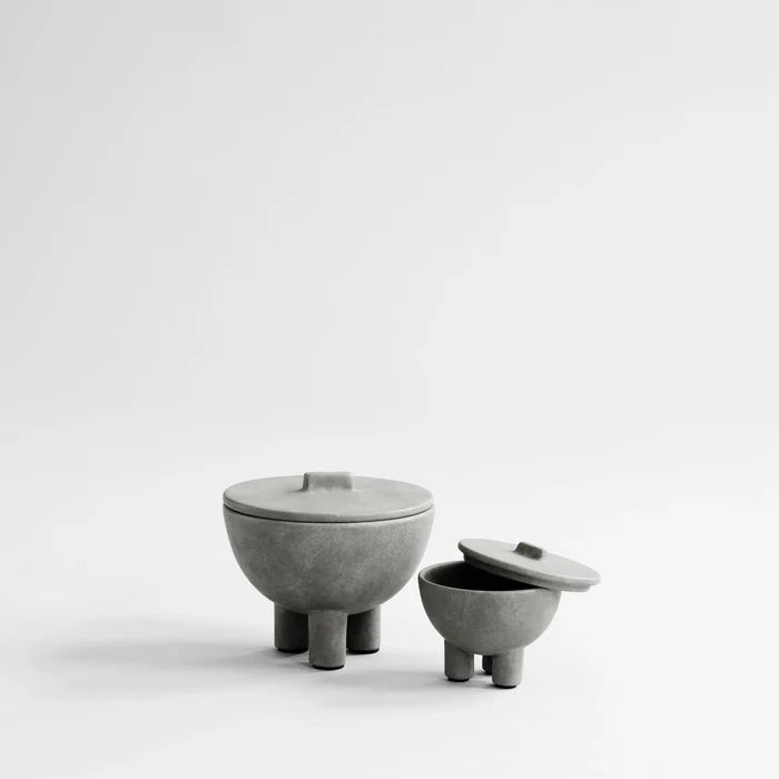 Duck Jar, Mini - Dark Grey Decorative Jar 101 Copenhagen
