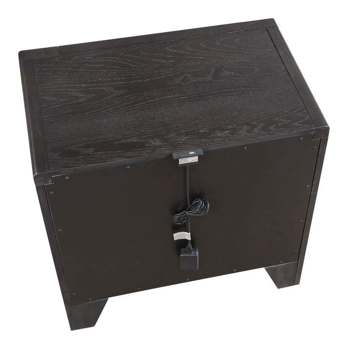 Elowen Black Storage Bedroom Collection
