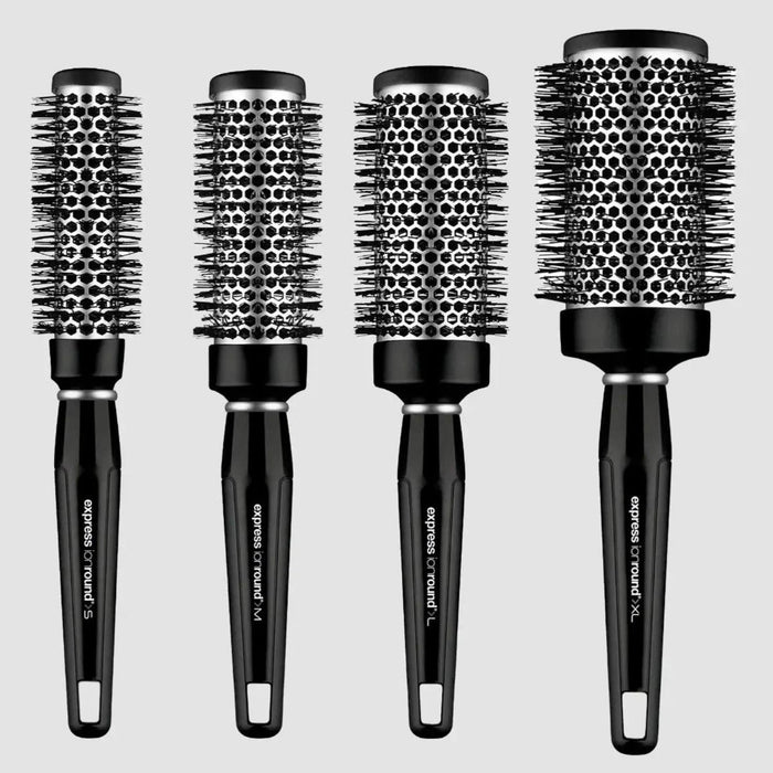 Express Ion Aluminum Round Brush