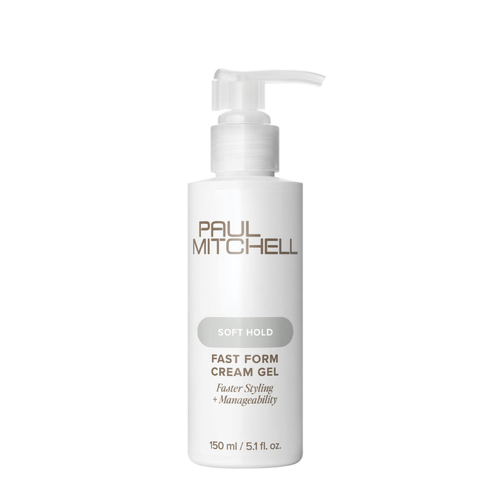 Paul Mitchell Fast Form Styling Cream is a versatile cream-gel styler that smooths, softens adds manageability and shine.