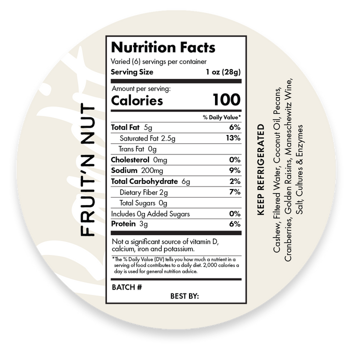 Fruit’n Nut Log
