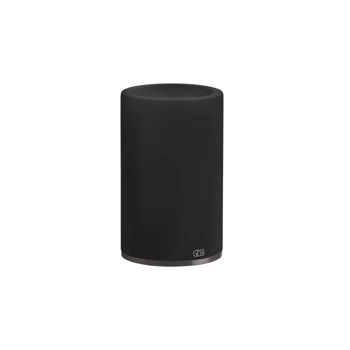 GESSI 316 Tumbler Holder - 54732 Bathroom Accessories GESSI Black Metal Brushed PVD