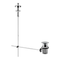 Gessi Basin Pop-Up Waste Rough - 01350 Showers GESSI Chrome