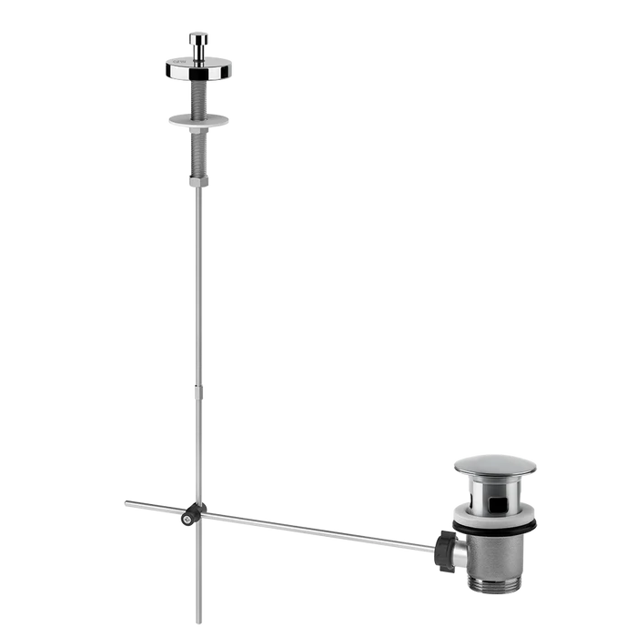 Gessi Basin Pop-Up Waste Rough - 01350 Showers GESSI Chrome