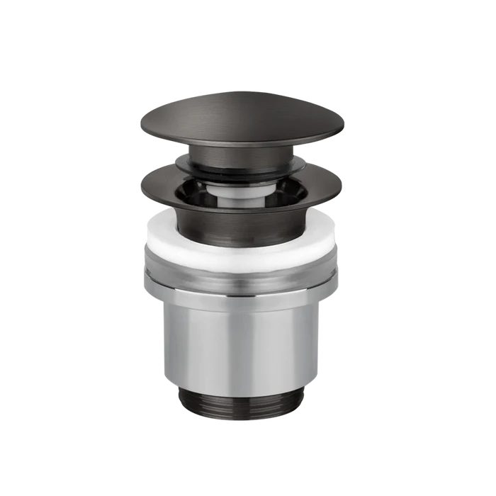 Gessi Basin Waste Rough - 01408 Showers GESSI Black Metal Brushed PVD