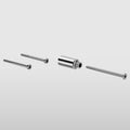 Gessi Diverter Extension Rough- RI43133 Showers GESSI Cromo