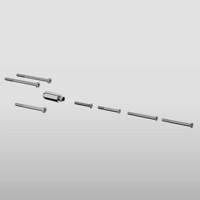 Gessi Thermostatic High-Capacity Mixer Rough - RI43134 Showers GESSI Cromo
