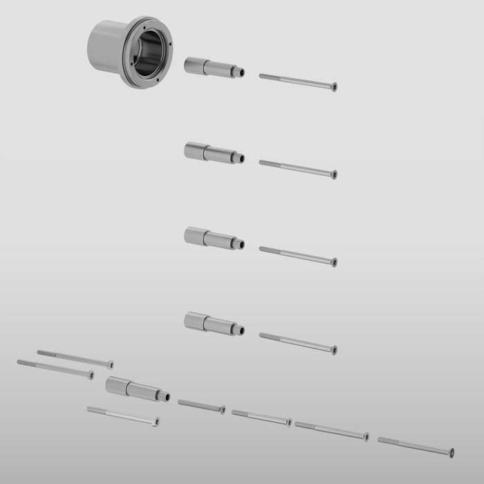 Gessi Thermostatic High-Capacity Mixer Rough - RI43146 Showers GESSI Cromo