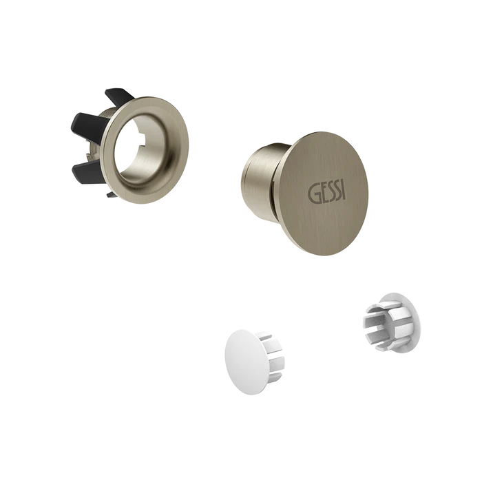 Gessi316 Finished Cover Cap - 37587 Bathroom Accessories GESSI Finox Brushed Nickel