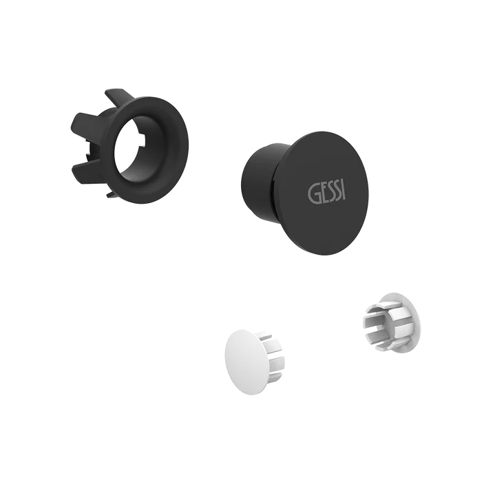Gessi316 Finished Cover Cap - 37587 Bathroom Accessories GESSI Matte Black