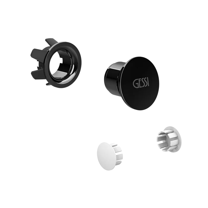 Gessi316 Finished Cover Cap - 37587 Bathroom Accessories GESSI Black Metal PVD