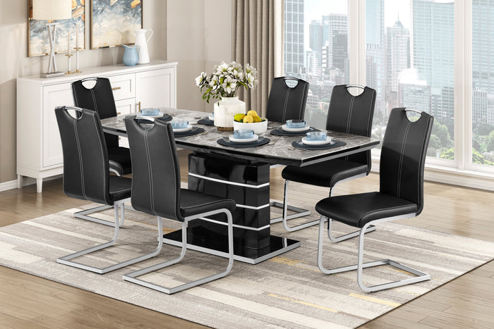 Glissand Black Dining Collection