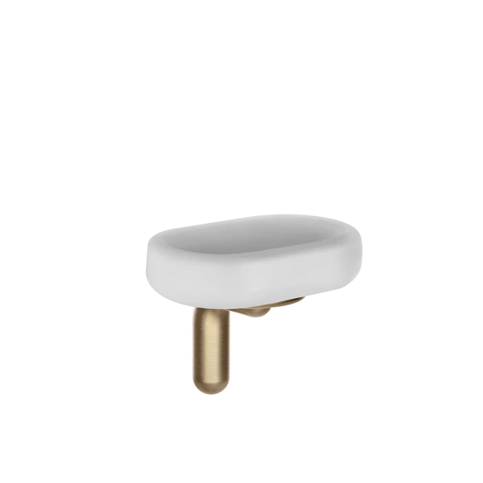 Goccia Soap Dish - 38001 Bathroom Accessories GESSI Warm Bronze Brushed PVD