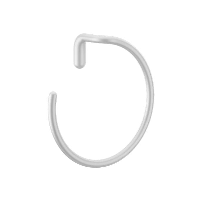 Goccia Towel Ring - 38109 Bathroom Accessories GESSI Matte White