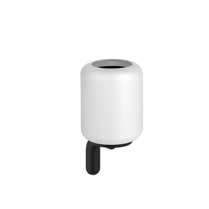 Goccia Wall-Mounted Tumbler Holder - 38007 Bathroom Accessories GESSI Matte Black