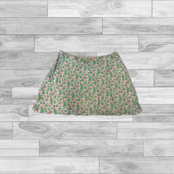 Green & Pink Skirt Mini & Short Zara, Size Xl