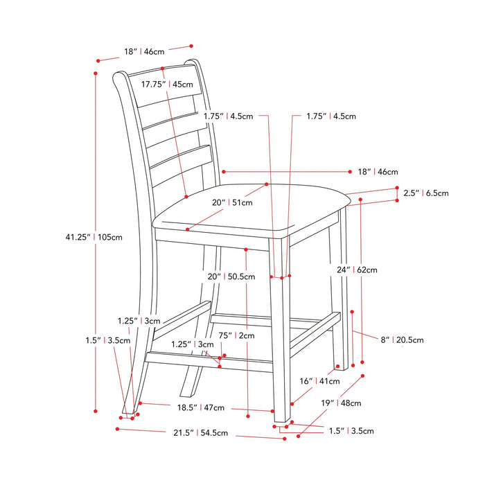 Harbor Counter Height Dining Room Collection