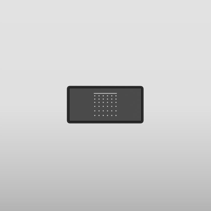 Hi-Fi Push-button Plate - SP02774 Showers GESSI