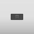 Hi-Fi Push-button Plate - SP02775 Showers GESSI