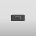 Hi-Fi Push-button Plate - SP02779 Showers GESSI