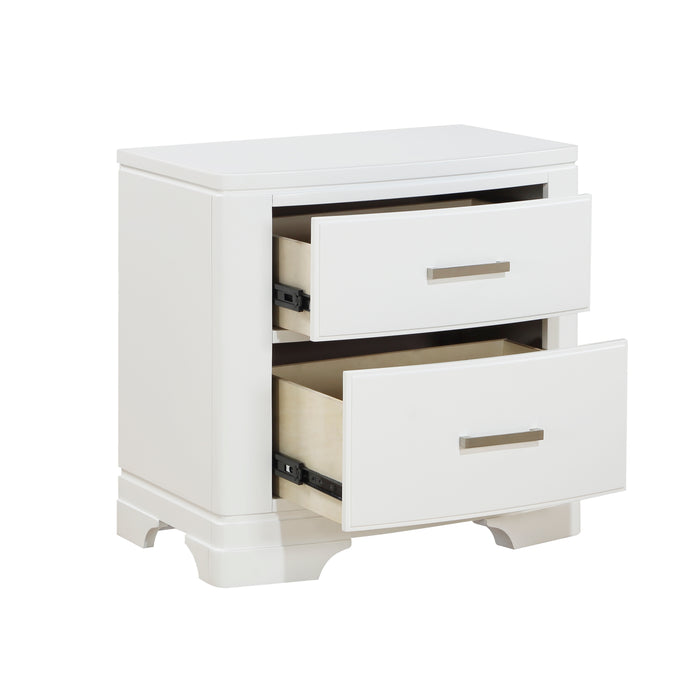 Hudson White Bedroom Collection