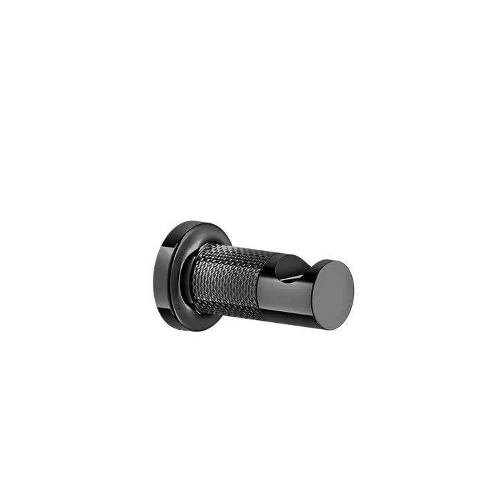 Inciso Robe Hook - 58521 Bathroom Accessories GESSI Black Metal PVD
