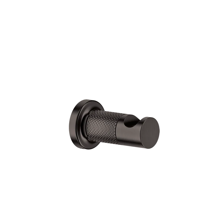 Inciso Robe Hook - 58521 Bathroom Accessories GESSI Black Metal Brushed PVD