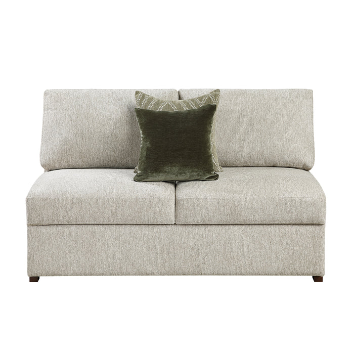 Armless 2 Seater