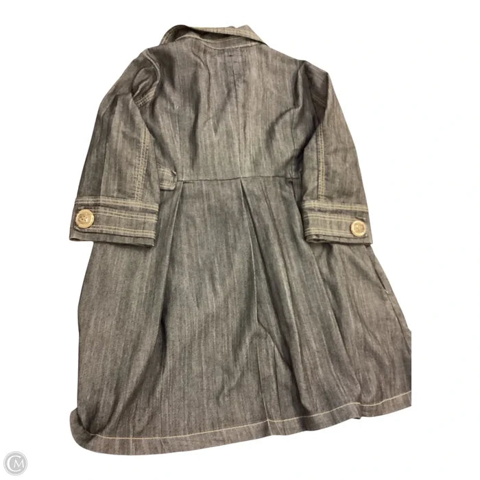 Jacket Denim By Baccini In White, Size: Xl