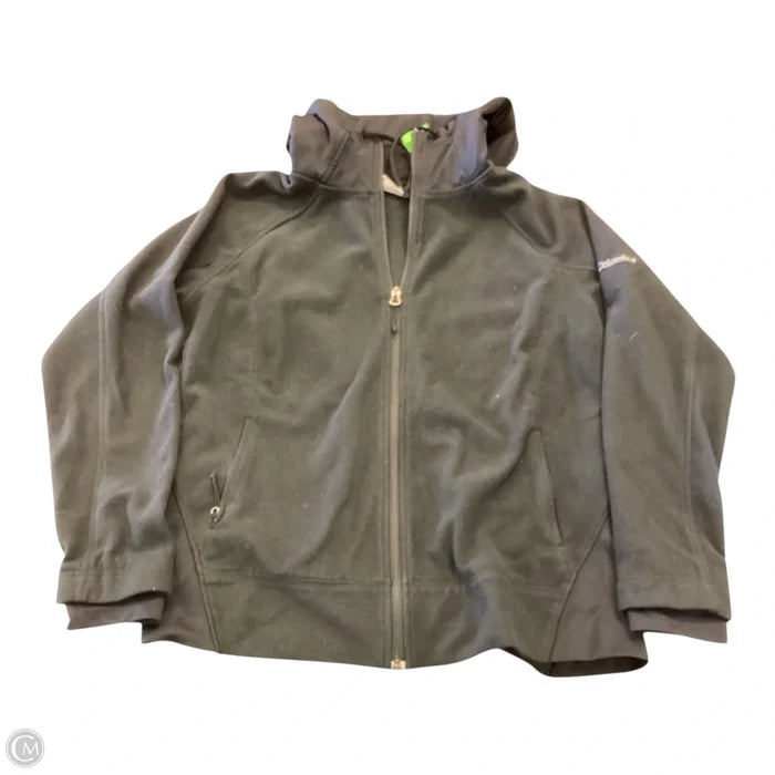 Jacket Fleece By Columbia In Black, Size: Xl