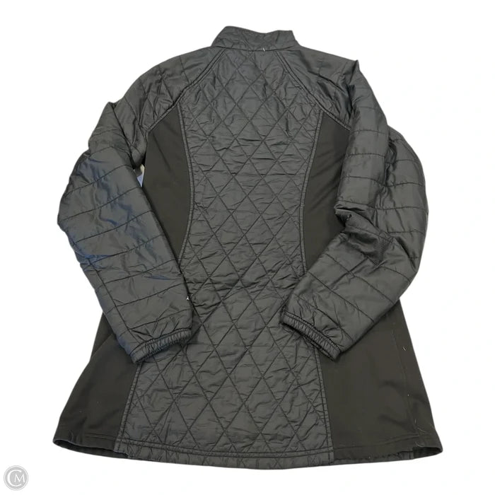 Jacket Puffer & Quilted By Eddie Bauer In Black, Size: M