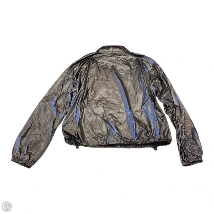 Jacket Windbreaker By Under Armour In Black, Size: S