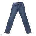 Jeans Skinny By Ann Taylor In Blue Denim, Size: 0p