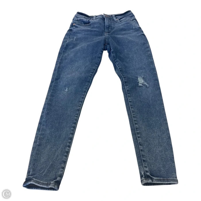 Jeans Skinny By Express In Blue, Size: 6